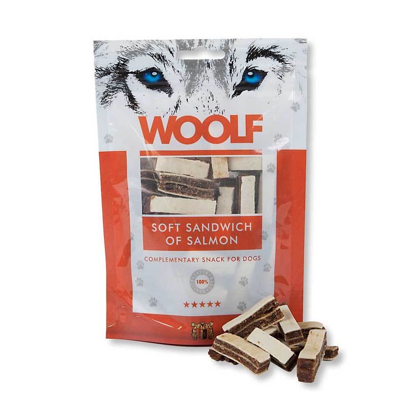 Woolf - soft sandwich of salmon 100g