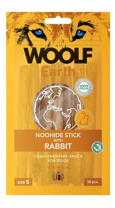 Hovedbilde Woolf - Noohide Kanin Sticks 10 stk 13 cm