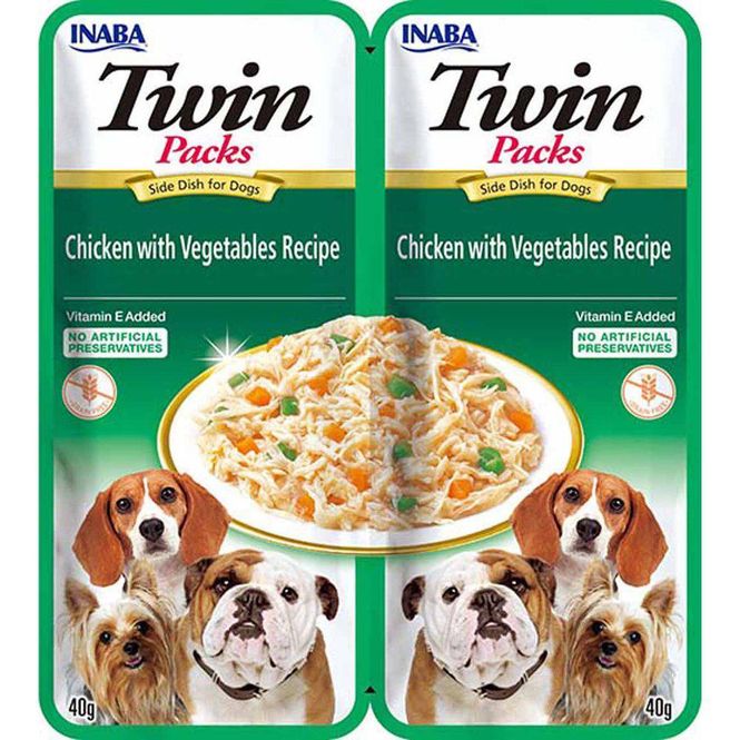 Hovedbilde Churu Dog Twin Pack Chicken/Vegetables