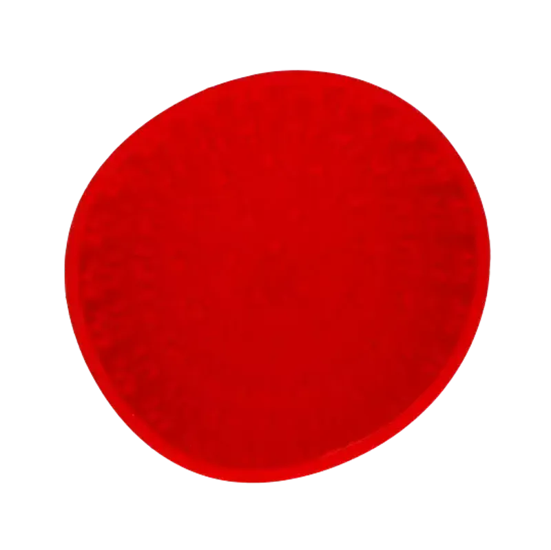 Eat Slow Live Longer Lick Mat Wobble Bowl Red
