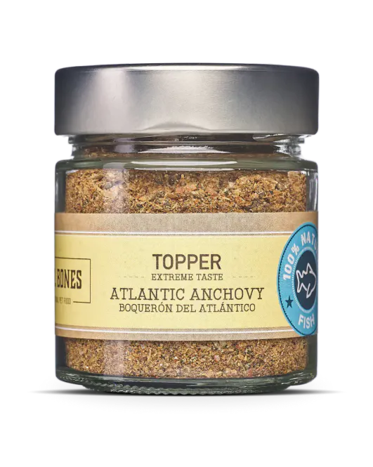 Hovedbilde Mr. Bones Topper av ansjos 100g