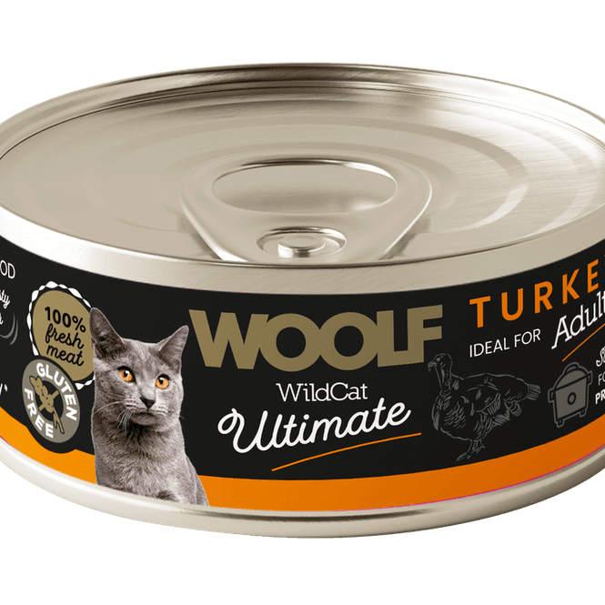 Hovedbilde Woolf Wildcat Turkey Pate 85g