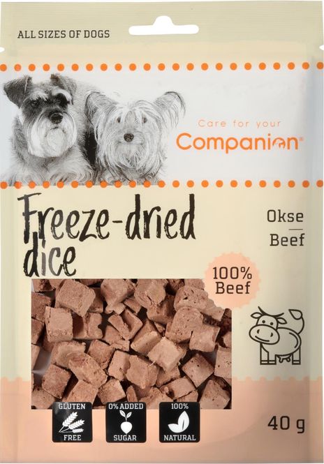 Hovedbilde Companion Freeze-dried Beef 40g