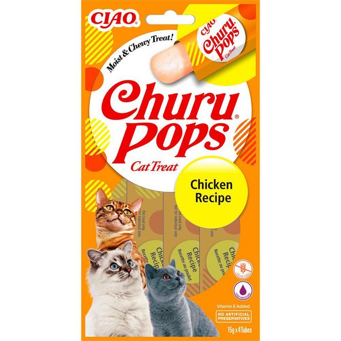 Hovedbilde Churu Cat Pops Chicken 4pk