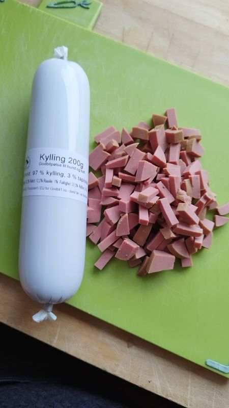 Godbitpølse - Kylling